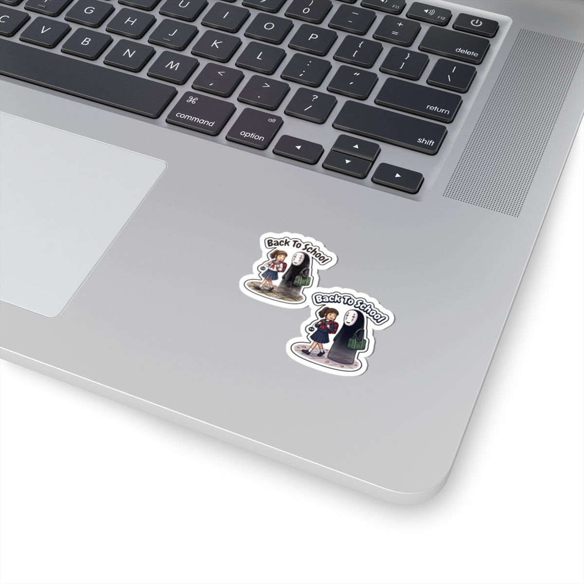 Back To School No-Face Spirit Away Sticker 2 Version Style Art | Kiss-Cut Sticker