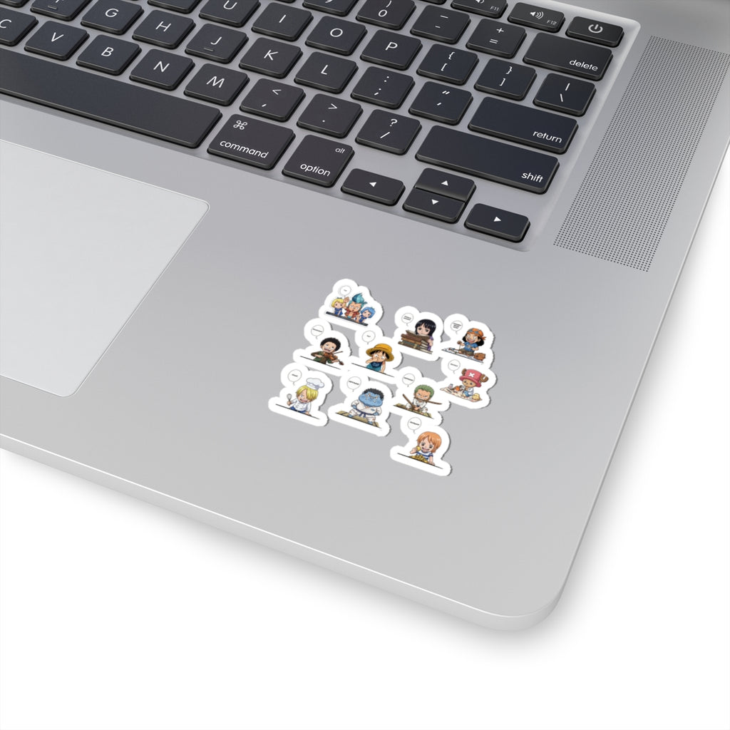 Chibi One Piece Pirate Crew Stickers Kiss-Cut Stickers | Laptop Sticker Sheet