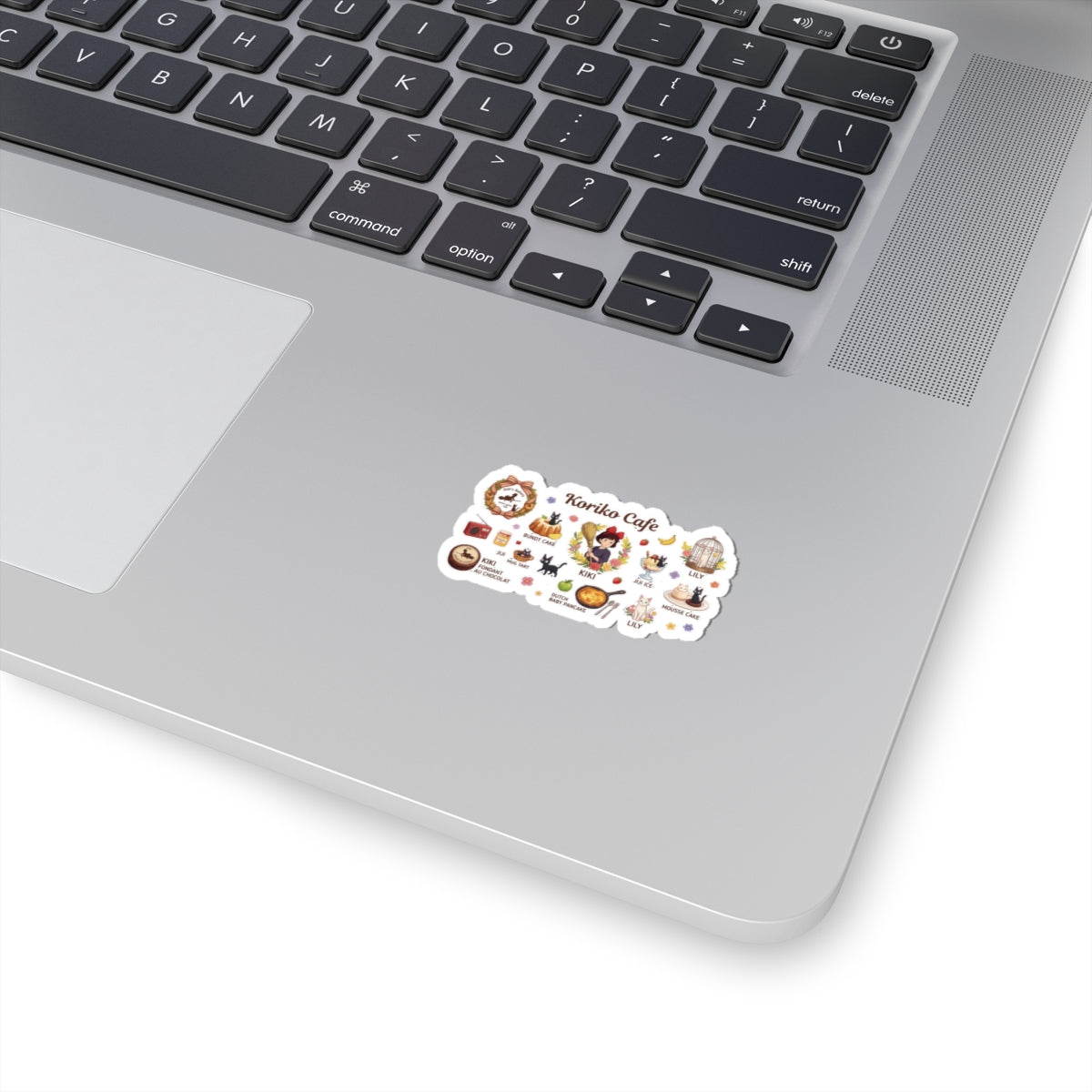 Koriko Cafe Kiki’s Delivery Kiss-Cut Sticker Sheet — Cute Anime Cafe Character & Food Decals