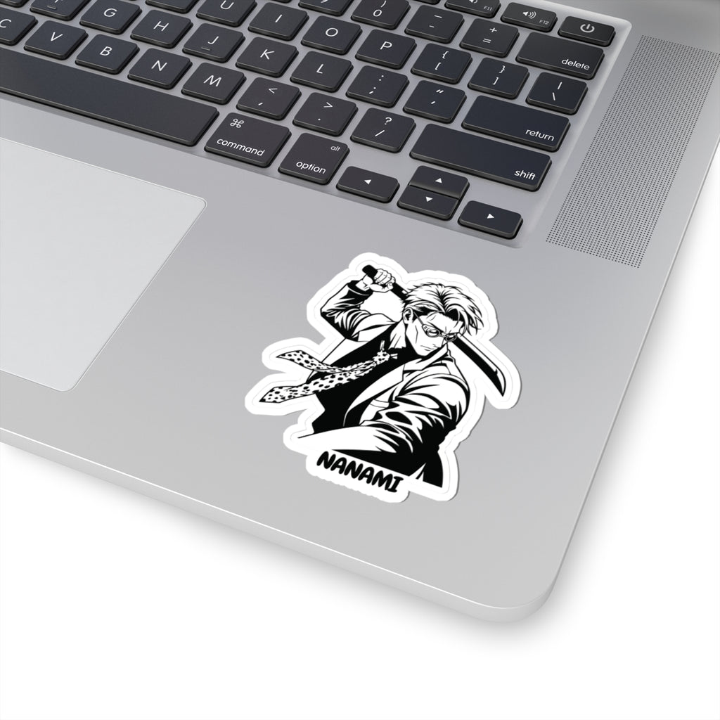 Nanami Sword Warrior Sticker | Anime Manga Style Decal | Glossy Kiss-Cut Vinyl Sticker for Laptops, Journals & Phone Cases