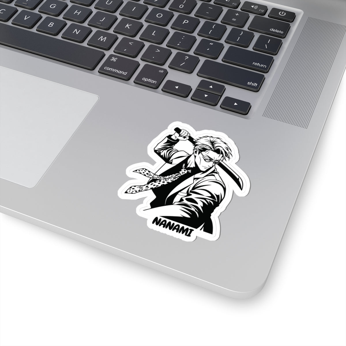Nanami Sword Warrior Sticker | Anime Manga Style Decal | Glossy Kiss-Cut Vinyl Sticker for Laptops, Journals & Phone Cases