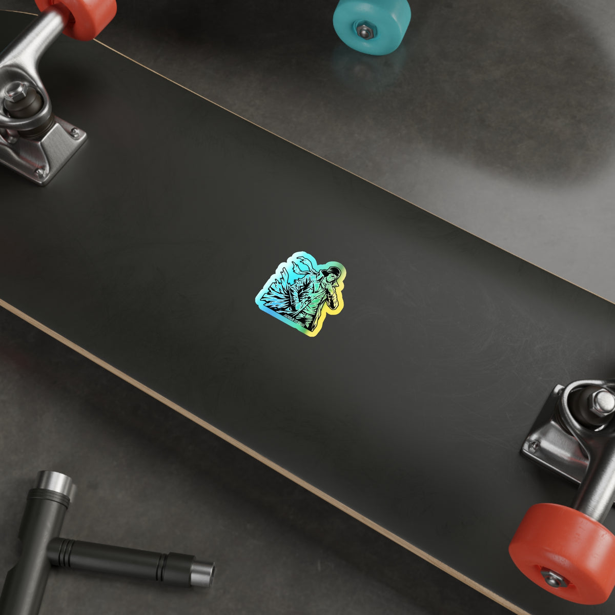KUZAN One Piece Character sticker Holographic Sticker For your Laptop,Tumbler,Phone,Diary Books and  Musical Instrument