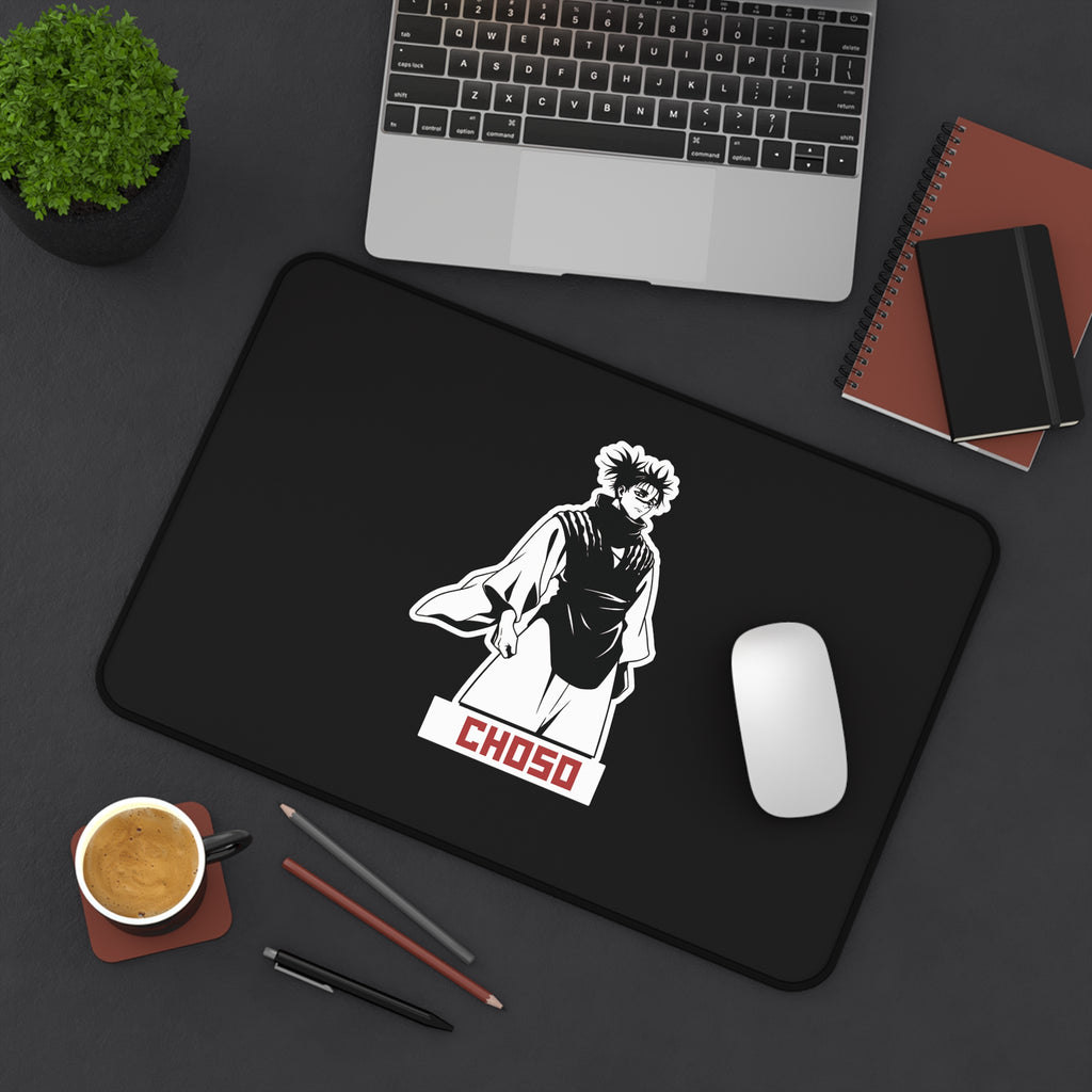Choso Illustration Desk Mat | Anime Character Gaming Mouse Pad