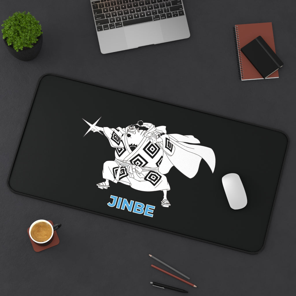 JINBE Anime Character Desk Mat | Large Gaming Mousepad