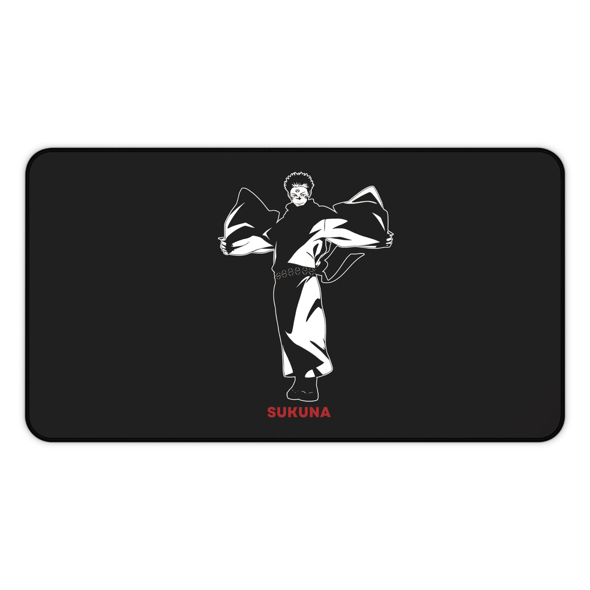 Sukuna Silhouette Desk Mat | Anime Character Gaming Mousepad