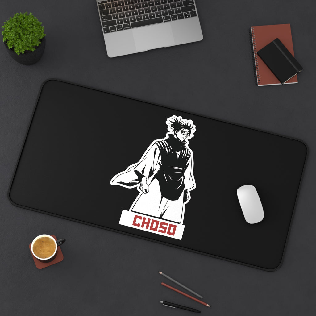 Choso Illustration Desk Mat | Anime Character Gaming Mouse Pad
