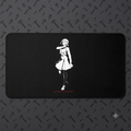 Nobara Kugisaki Jujutsu Kaisen  Anime Characters Girl Desk Mat | Minimal Black Gaming Mousepad