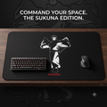 Sukuna Silhouette Desk Mat | Anime Character Gaming Mousepad
