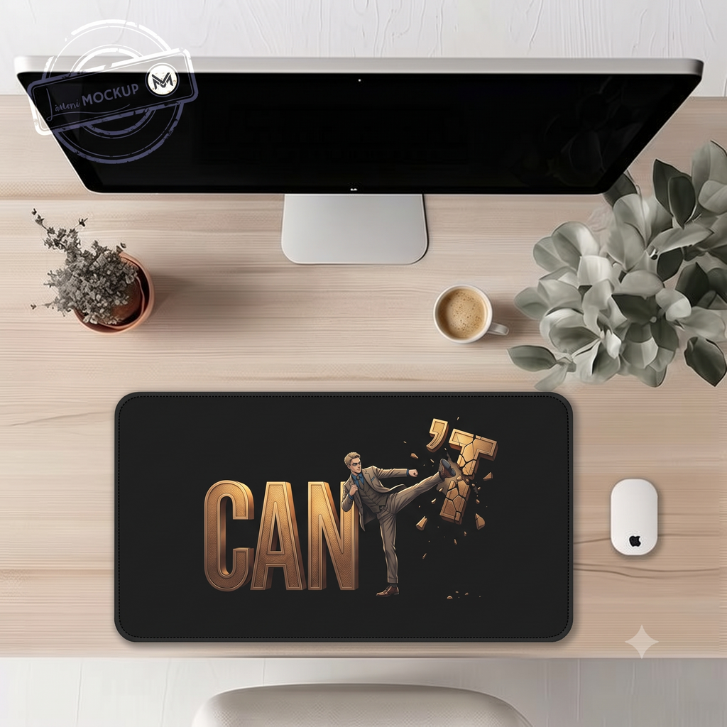 Kick Through Nanami  Jujutsu Kaisen Character Desk Mat | Motivational Breakthrough Office Mousepad