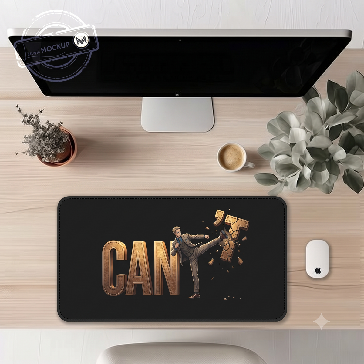 Kick Through Nanami  Jujutsu Kaisen Character Desk Mat | Motivational Breakthrough Office Mousepad