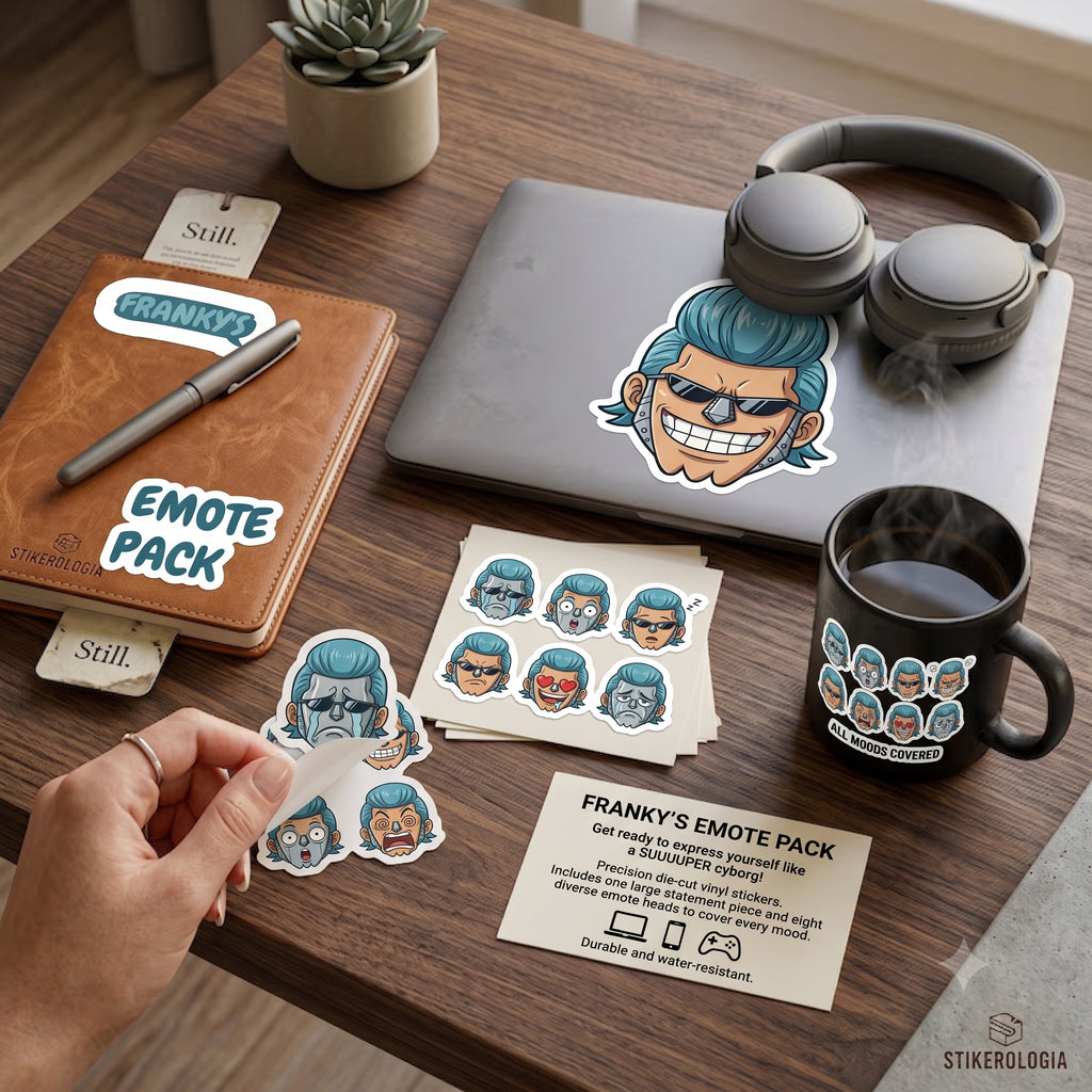 Franky Pack Sticker Sheet | Kiss-Cut Character Stickers