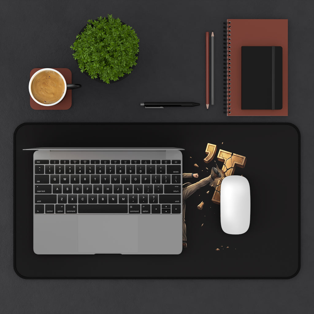 Kick Through Nanami  Jujutsu Kaisen Character Desk Mat | Motivational Breakthrough Office Mousepad