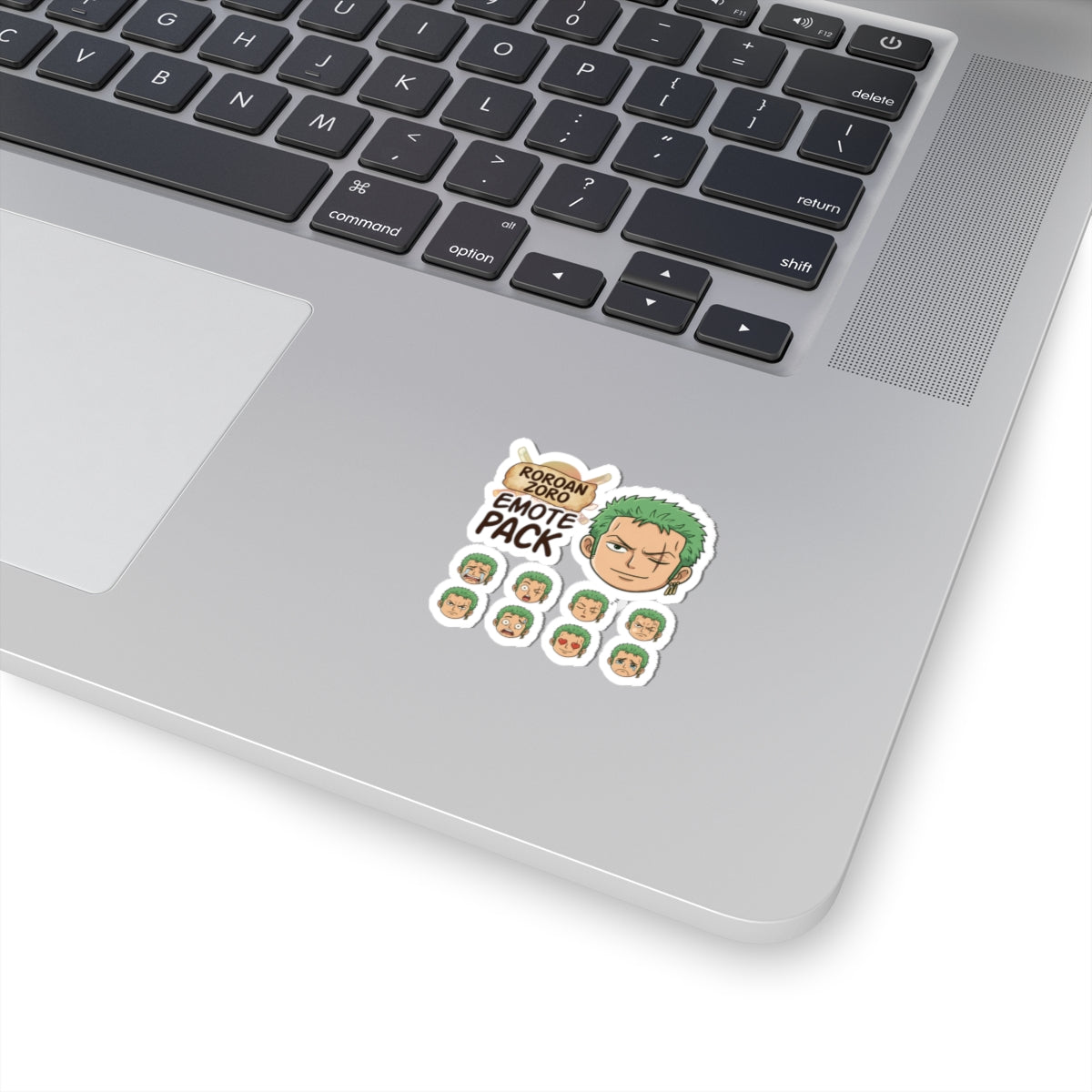 Roronoa Zoro Emote Pack Stickers | Kiss-Cut Anime Character Sticker Set