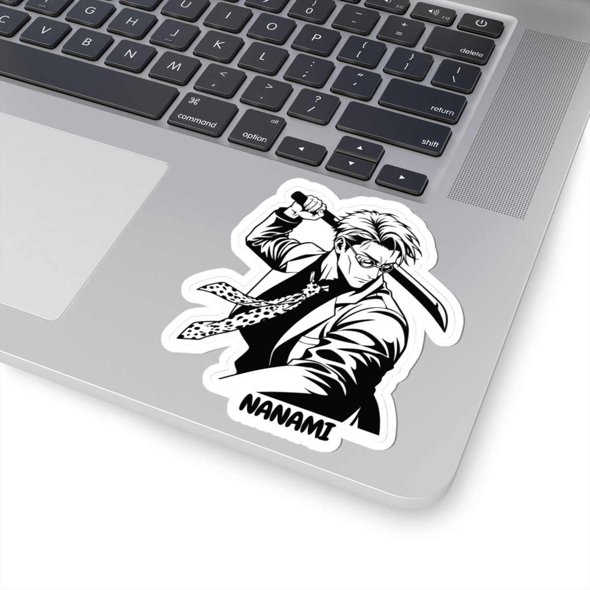 Nanami Sword Warrior Sticker | Anime Manga Style Decal | Glossy Kiss-Cut Vinyl Sticker for Laptops, Journals & Phone Cases