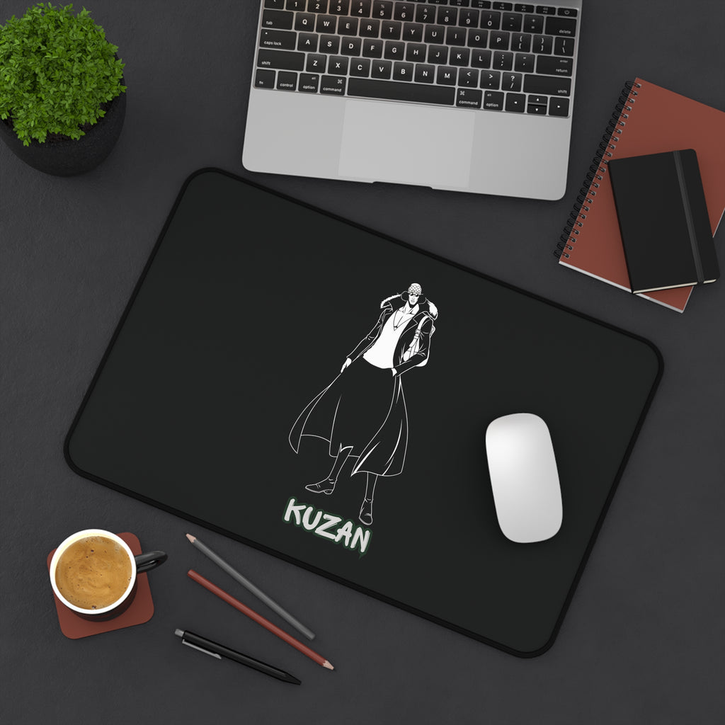 Kuzan Character Silhouette Desk Mat | Anime-Inspired Mousepad
