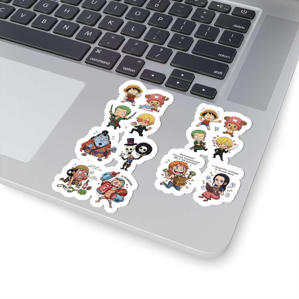 Chibi Anime Funny One Piece  Character Sheet Kiss-Cut Stickers | Cute Vinyl Sticker Set