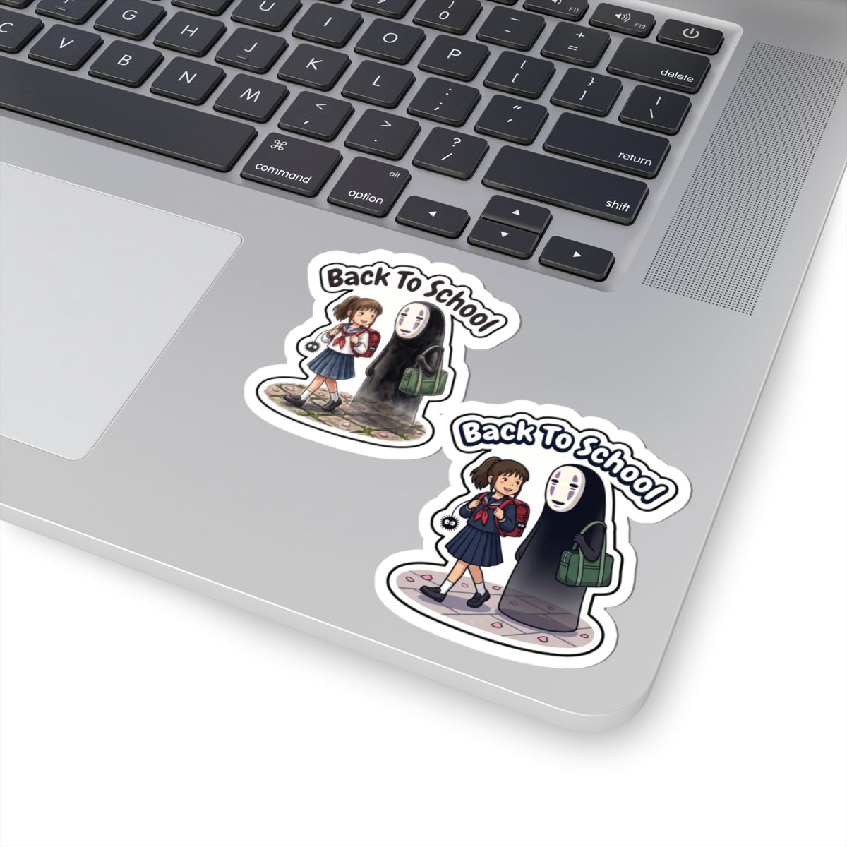 Back To School No-Face Spirit Away Sticker 2 Version Style Art | Kiss-Cut Sticker
