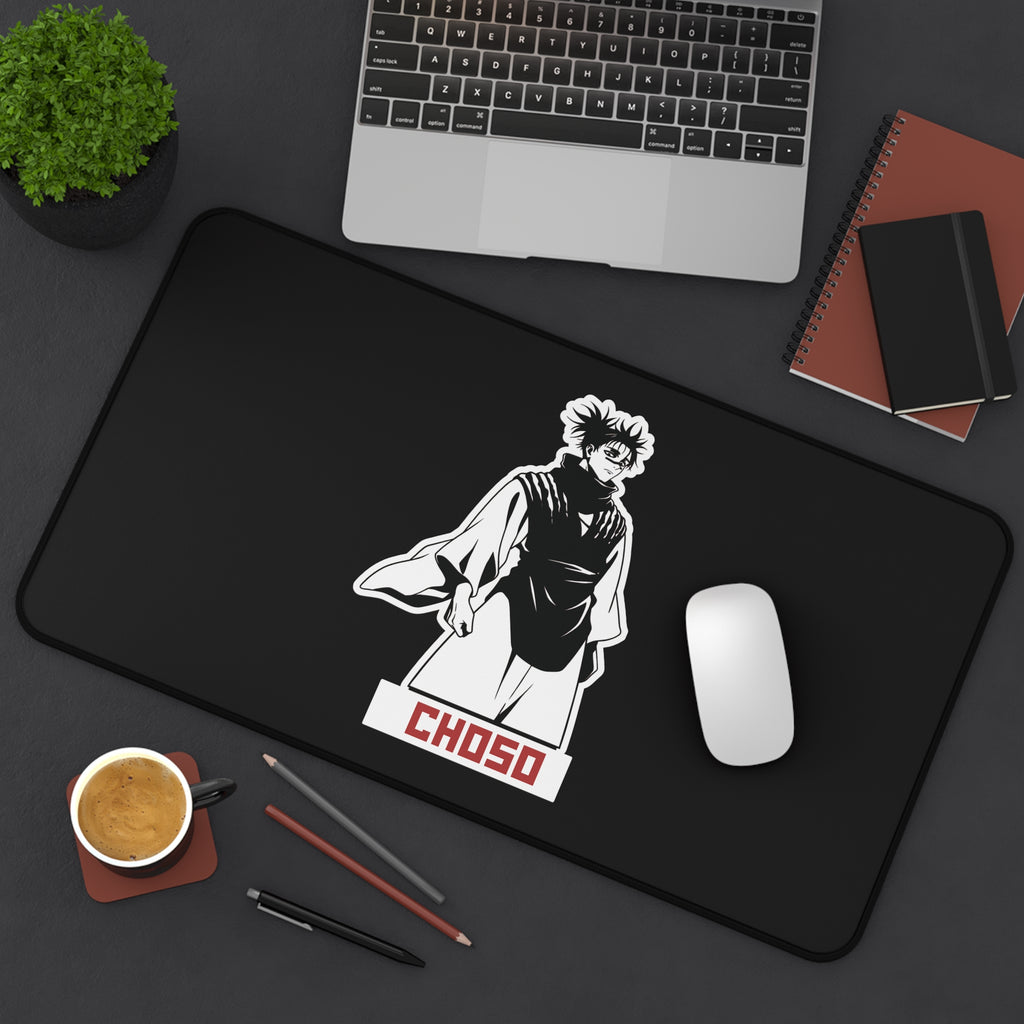 Choso Illustration Desk Mat | Anime Character Gaming Mouse Pad