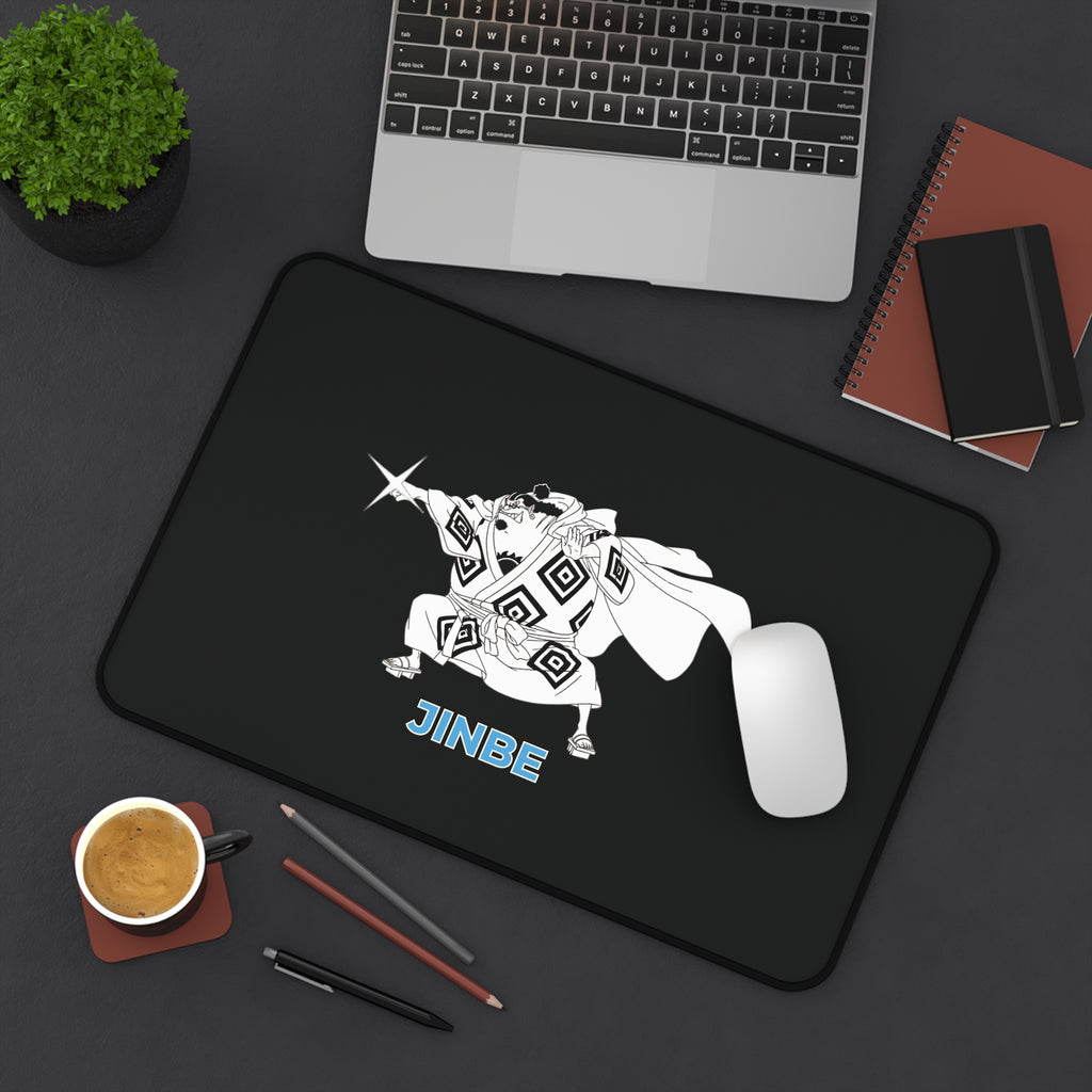 JINBE Anime Character Desk Mat | Large Gaming Mousepad