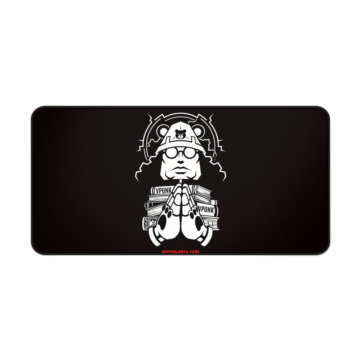 Bartholomew Kuma Cartoon Character From One Piece Desk Mat