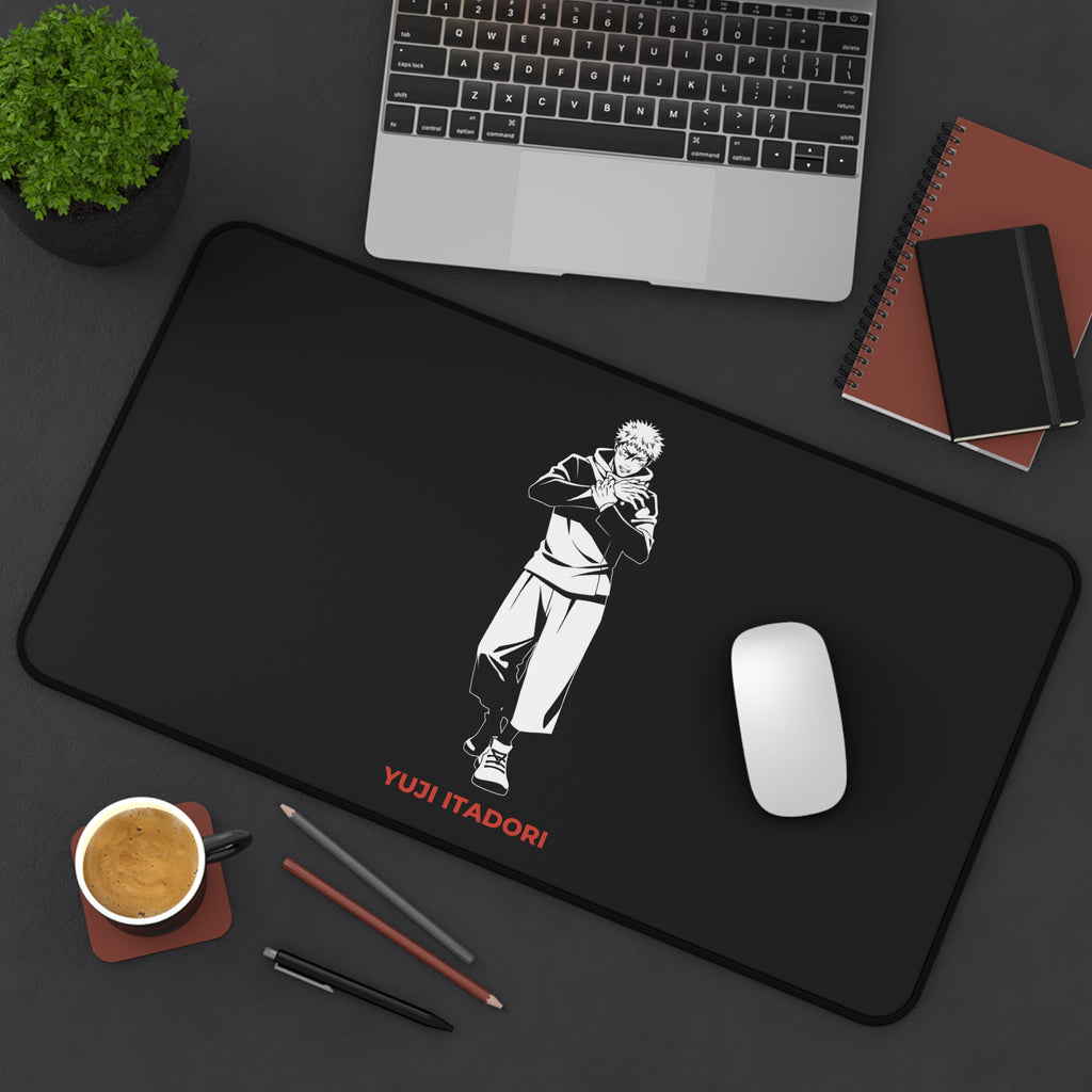 Yuji Itadori Illustration Desk Mat | Anime Character Mousepad