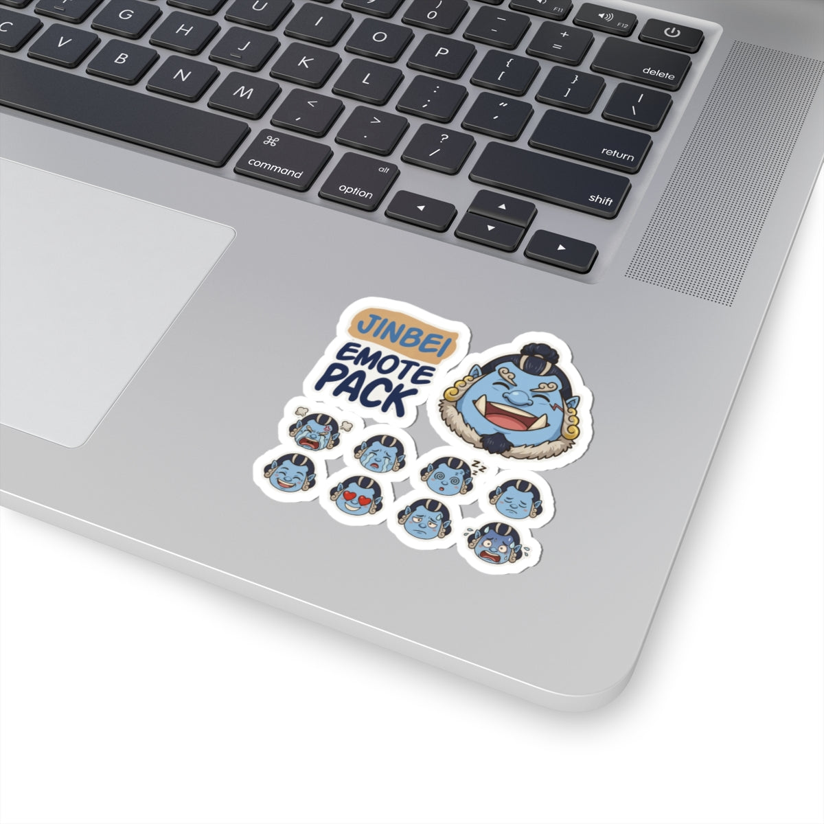 Jinbei Emote Pack Kiss-Cut Stickers | Anime Character Face Expressions
