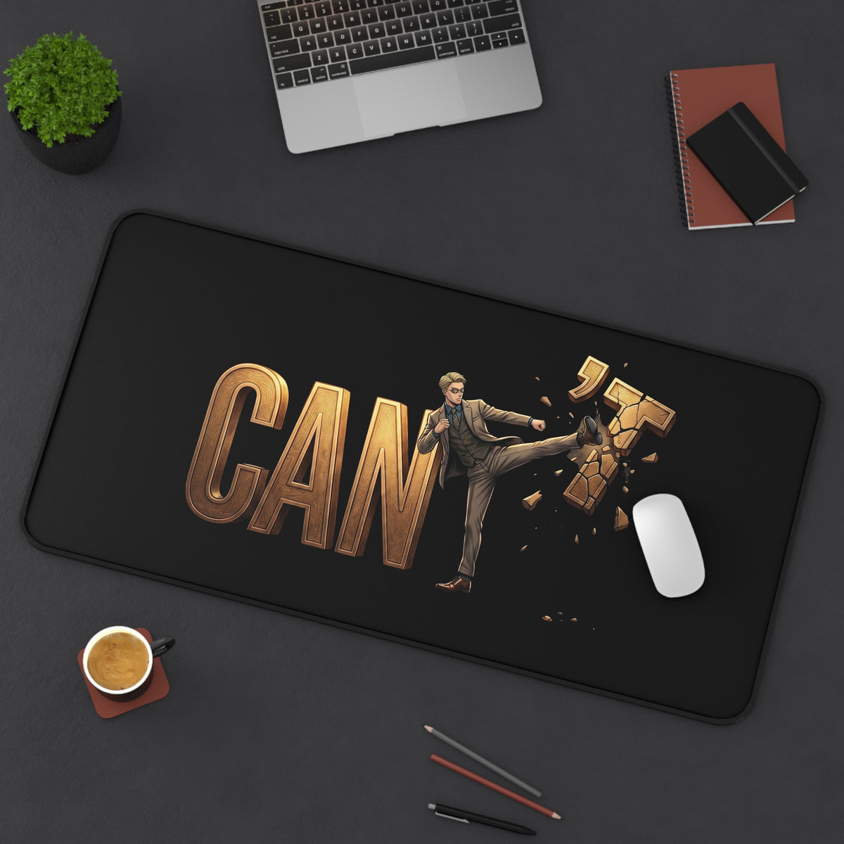 Kick Through Nanami  Jujutsu Kaisen Character Desk Mat | Motivational Breakthrough Office Mousepad