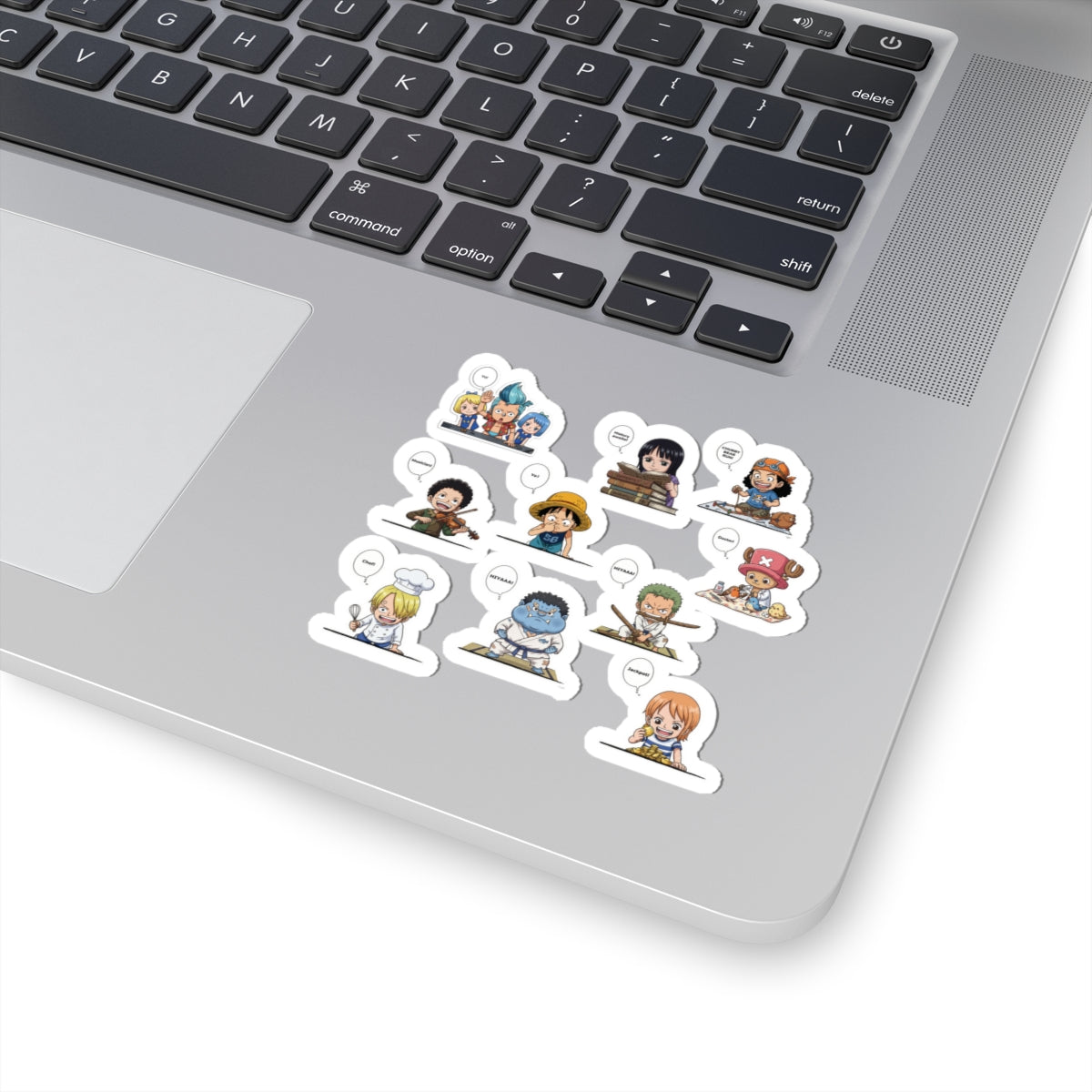 Chibi One Piece Pirate Crew Stickers Kiss-Cut Stickers | Laptop Sticker Sheet