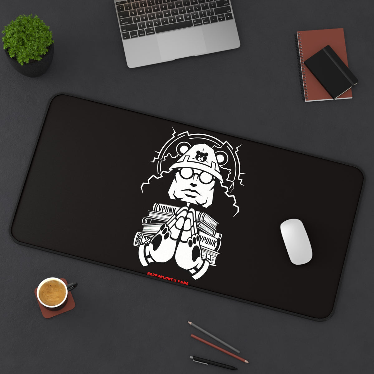 Bartholomew Kuma Cartoon Character From One Piece Desk Mat