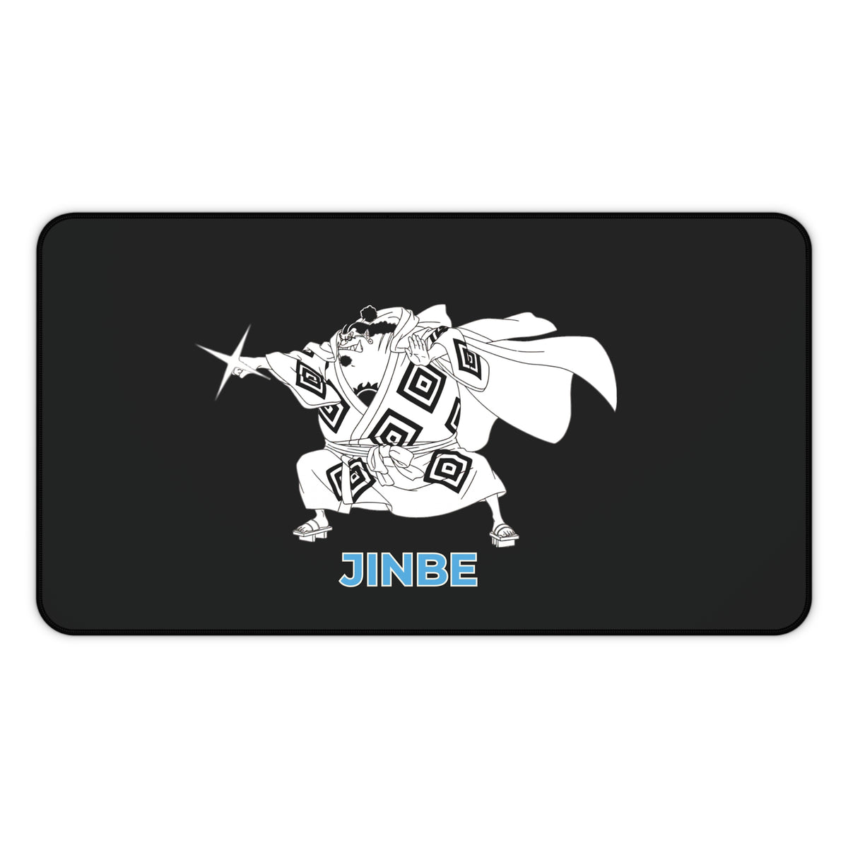 JINBE Anime Character Desk Mat | Large Gaming Mousepad